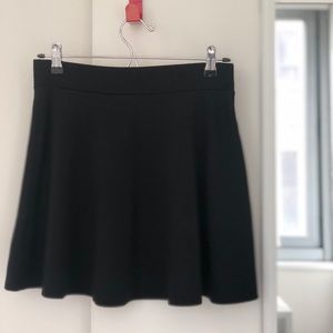Black skater skirt